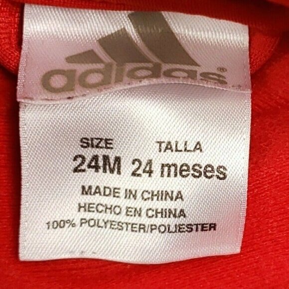 Adidas Toddler Full Zip Track Jacket. - Picture 4 of 5